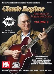 Foto van Classic ragtime volume 2 arranged for fingerstyle guitar - cd (9780786682690)