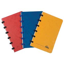 Foto van Atoma classic notitieboekje, ft 10 x 16,5 cm, 120 bladzijden, kartonnen kaft, geassorteerde kleuren 15 stuks