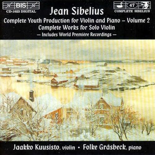 Foto van Sibelius: complete youth production for violi - cd (7318590010235)