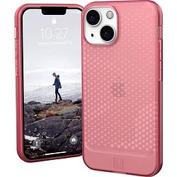 Foto van Urban armor gear lucent case backcover apple iphone 13 mini roze, transparant