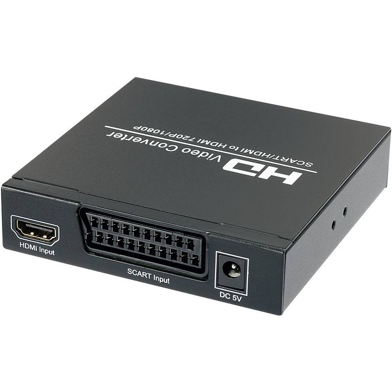 Foto van Speaka professional av converter sp-hd/sc-01 [scart - hdmi, jackplug, digitale cinch] 1920 x 1080 pixel