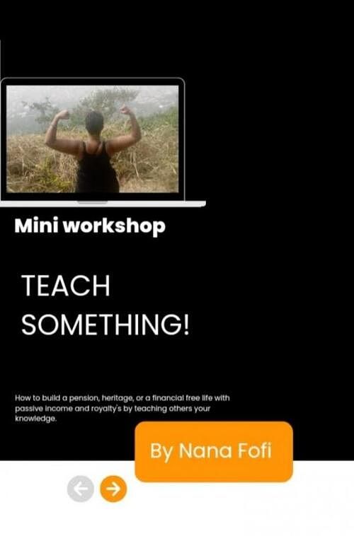 Foto van Teach something! - nana fofi - ebook (9789403686929)