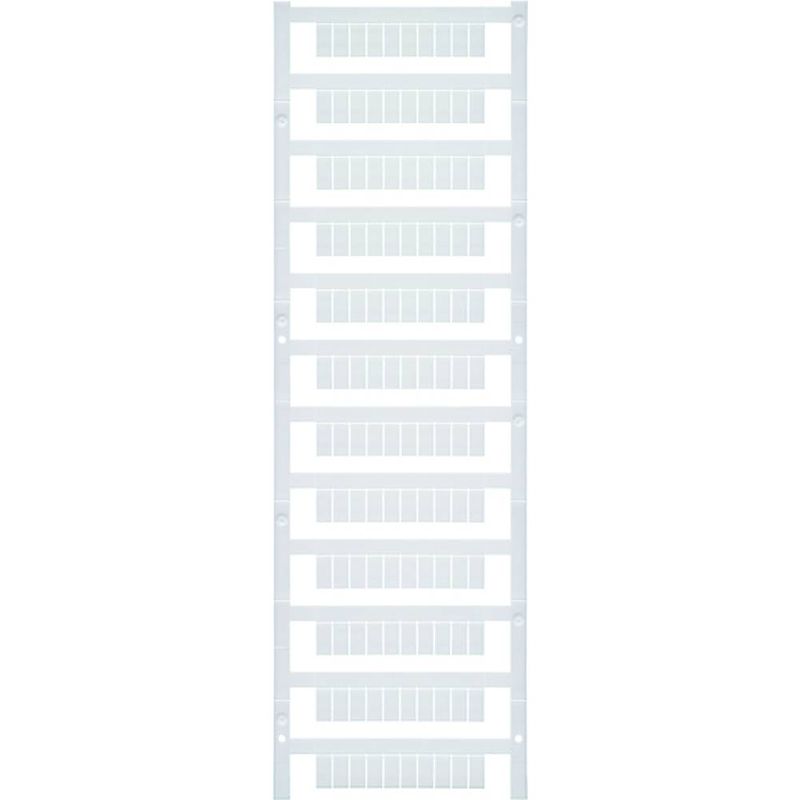 Foto van Apparaatmarkering multicard weidmüller mf-w 9/4 mc neutral 1877730000 wit 500 stuk(s)