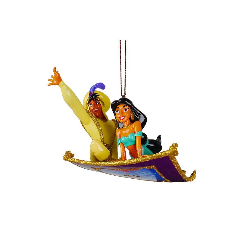 Foto van Kurt s. adler - ornament plastic aladdin&jasmine l11cm