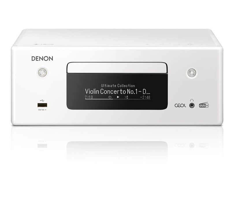 Foto van Denon rcd-n11dab receiver wit