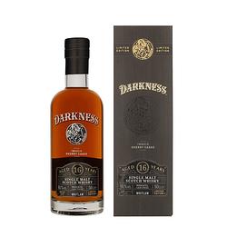 Foto van Darkness 16 years whitlaw 50cl whisky + giftbox