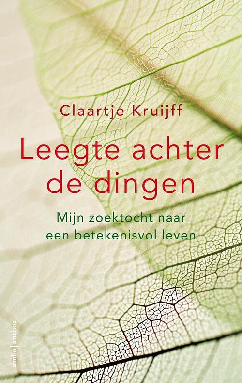 Foto van Leegte achter de dingen - claartje kruijff - ebook (9789026332760)