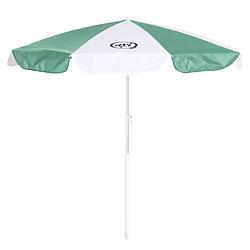 Foto van Axi parasol ?125 cm voor kinderen in groen & wit compatibel met axi picknicktafels, watertafels & zandbakken