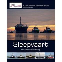 Foto van Sleepvaart in stroomversnelling