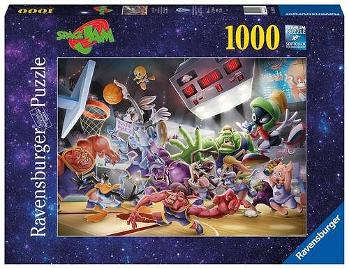 Foto van Space jam final dunk (1000 stukjes) - puzzel;puzzel (4005556169238)