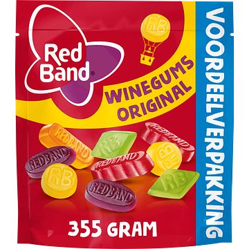 Foto van Red band winegummix xl 335g bij jumbo