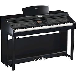 Foto van Yamaha clavinova cvp-701pe polished ebony digitale piano