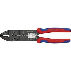 Foto van Knipex 97 32 240 krimptang geïsoleerde kabelschoenen, geïsoleerde stekkerverbinders 1.5 tot 6 mm²