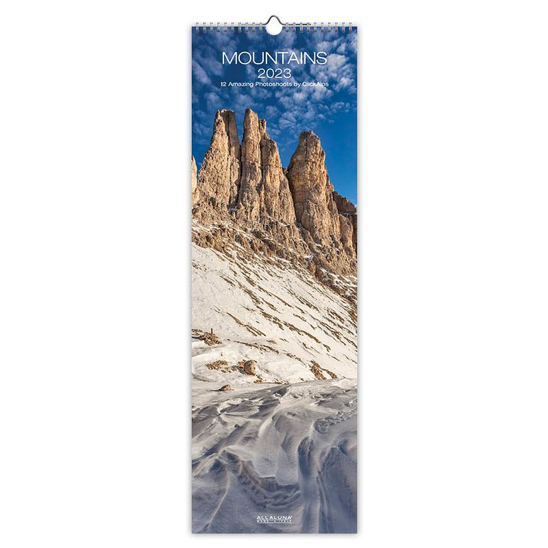 Foto van Mountains slimline kalender 2023