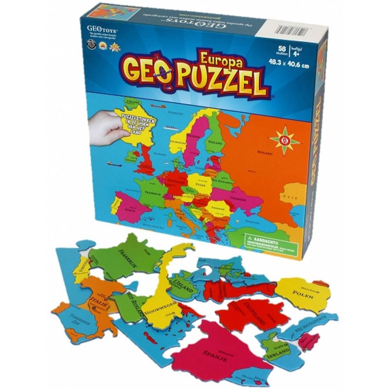 Foto van Europa puzzel voor kinderen - legpuzzels