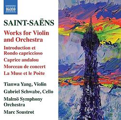 Foto van Saint-saëns: works for violin and orchestra - cd (0747313341177)