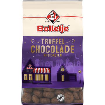 Foto van Bolletje truffel chocolade kruidnoten 250g bij jumbo