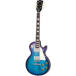Foto van Gibson original collection les paul standard 50s blueberry burst elektrische gitaar met koffer