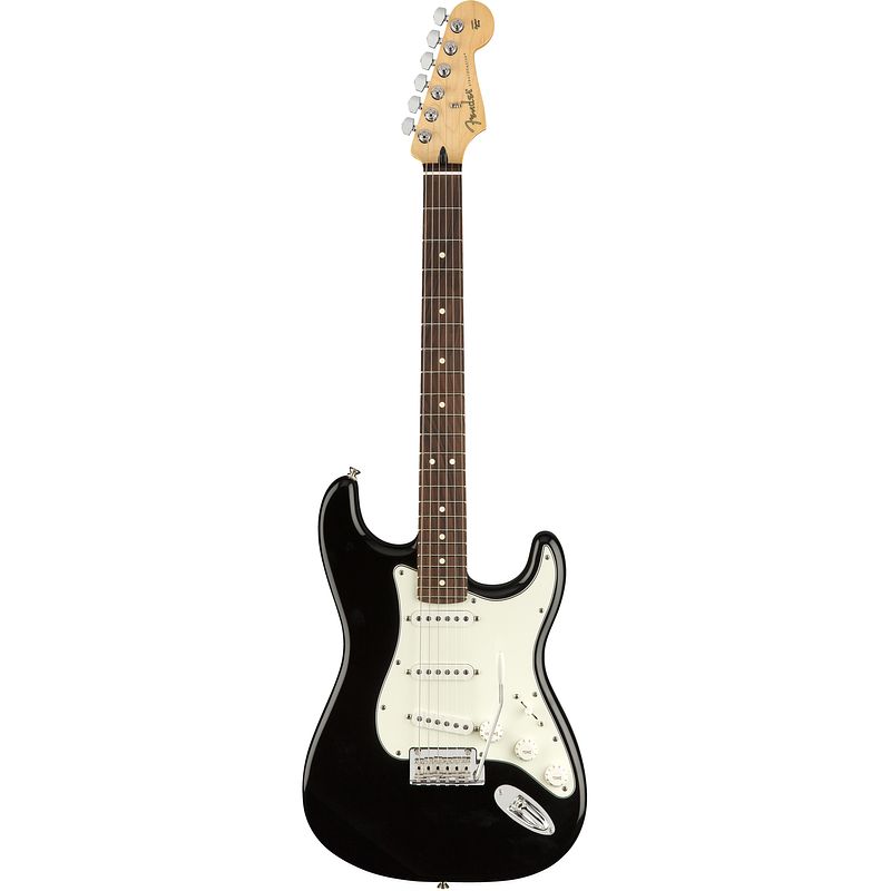 Foto van Fender player stratocaster black pf