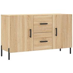 Foto van Vidaxl dressoir 100x36x60 cm bewerkt hout sonoma eikenkleurig