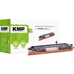 Foto van Kmp h-t187 tonercassette vervangt hp 130a, cf353a magenta 1000 bladzijden compatibel toner