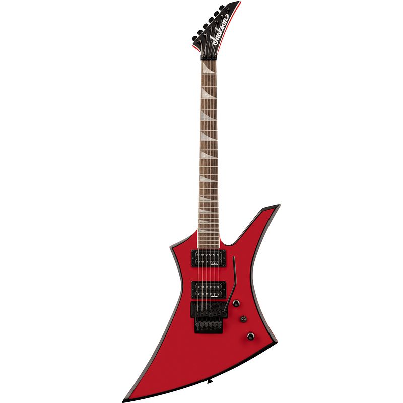 Foto van Jackson x series kelly kex elektrische gitaar ferrari red