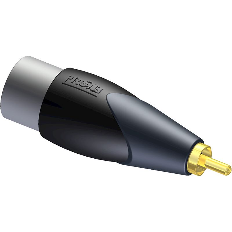 Foto van Procab clp135 classic xlr male - rca male adapter