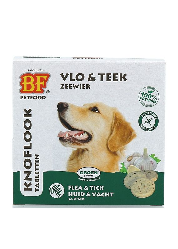 Foto van Biofood knoflook zeewier tabletten