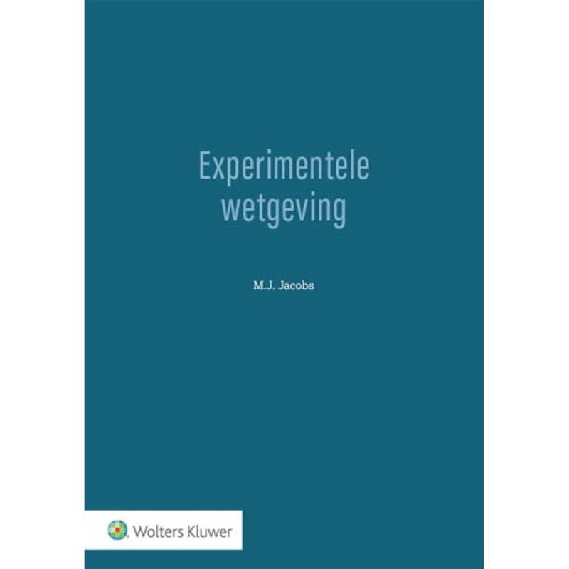 Foto van Experimentele wetgeving