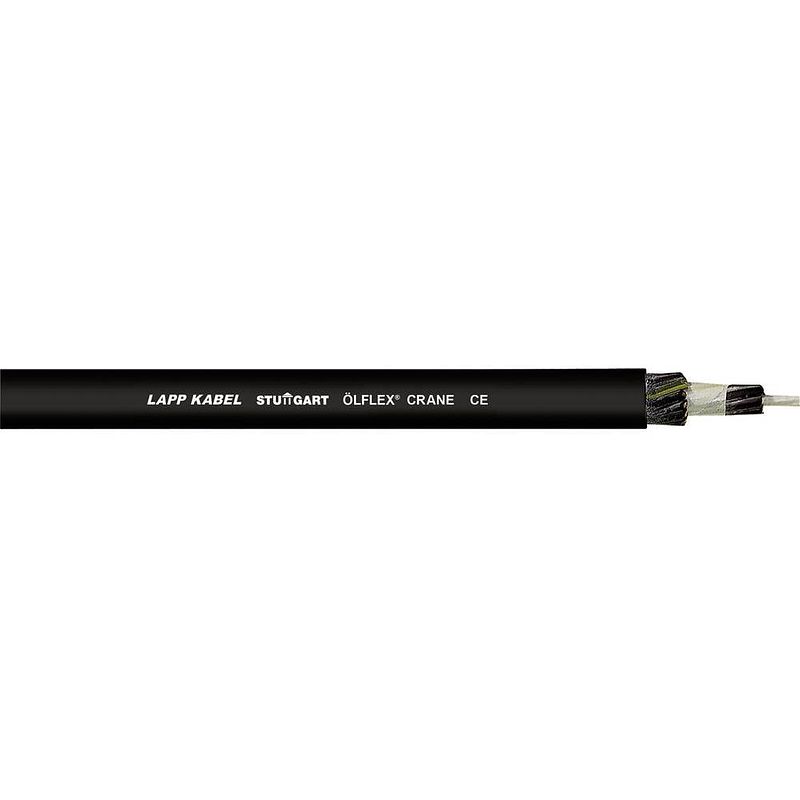 Foto van Lapp ölflex® crane stuurstroomkabel 24 g 1 mm² zwart 39056-50 50 m