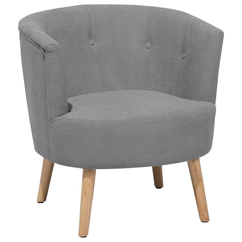 Foto van Beliani odenzen fauteuil polyester 57 x 64 cm