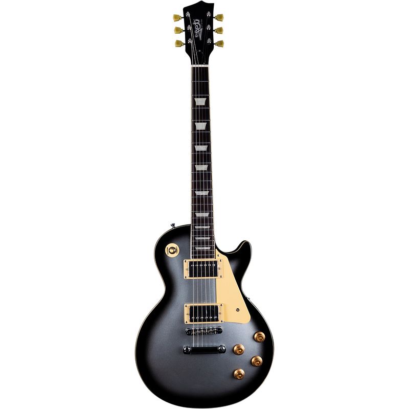 Foto van Jet guitars jl-500 silver burst elektrische gitaar