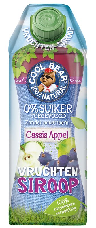 Foto van Cool bear cassis appel vruchtensiroop