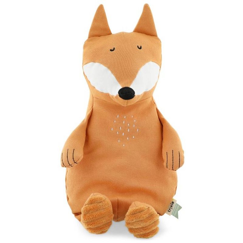 Foto van Trixie knuffelvos mr. fox junior 38 cm polykatoen oranje