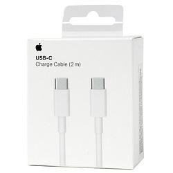 Foto van Apple laad+datakabel usb-c(m)-usb-c(m) 2,0m oplader wit