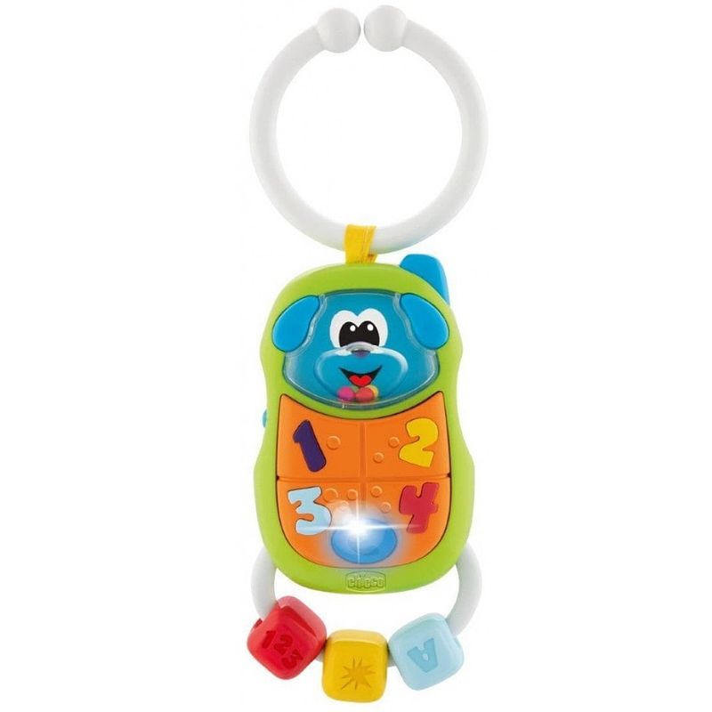 Foto van Chicco speelgoedtelefoon puppy phone junior 12 cm