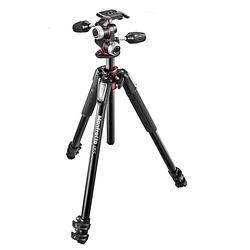 Foto van Manfrotto mk055xpro3-3w tripod + 3-weg kop