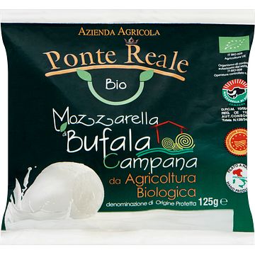 Foto van Biologische buffel mozzarella campana 308g bij jumbo