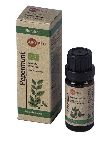 Foto van Aromed olie pepermunt bio