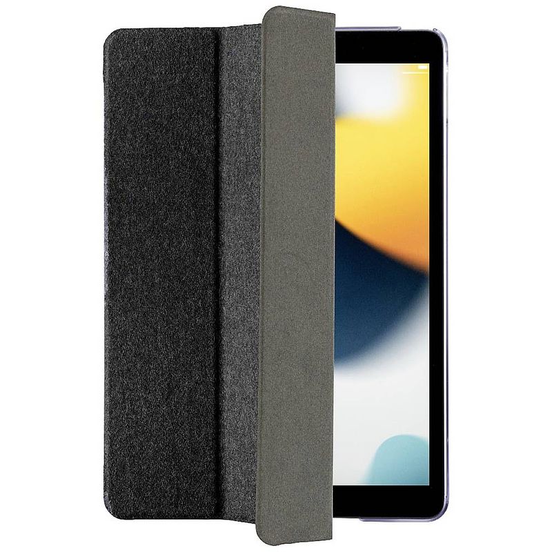 Foto van Hama palermo bookcase geschikt voor apple model: ipad 10.2 (2019), ipad 10.2 (2020), ipad 10.2 (2021) donkergrijs