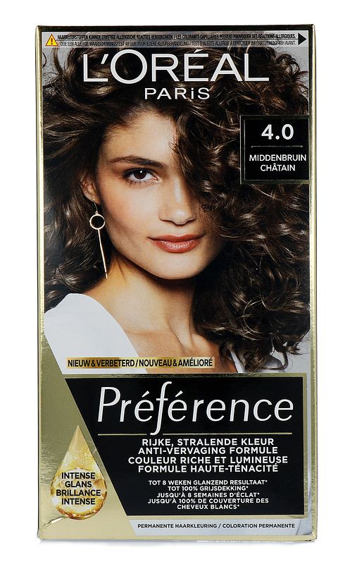 Foto van L'soréal paris preference 4 tahiti middenbruin