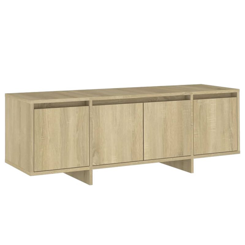 Foto van The living store televisiemeubel - tv-kast - 120 x 30 x 40.5 cm - sonoma eiken