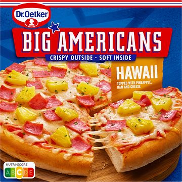 Foto van Dr. oetker big americans hawaii 460g bij jumbo