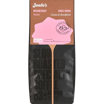 Foto van Jumbo'ss medium roast rwanda cacao & roodfruit 500 g