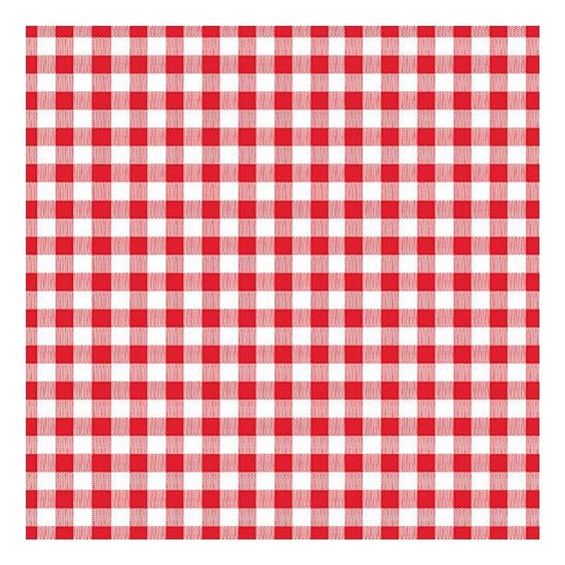 Foto van Oktoberfest 60x servetten rood met wit 33 x 33 cm - feestservetten