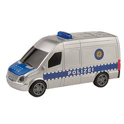 Foto van Happy people politiebus met licht en geluid 15 cm blauw