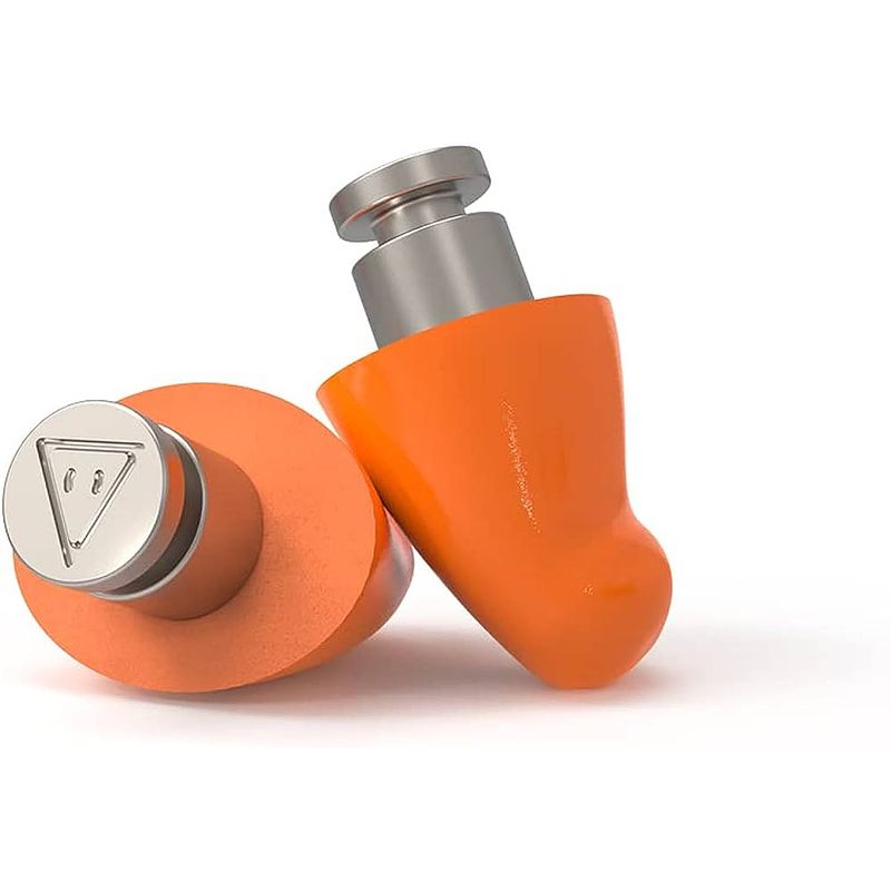 Foto van Flare audio earplugs earshade pro titanium citrus orange