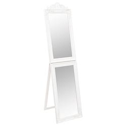Foto van Vidaxl spiegel vrijstaand 45x180 cm wit