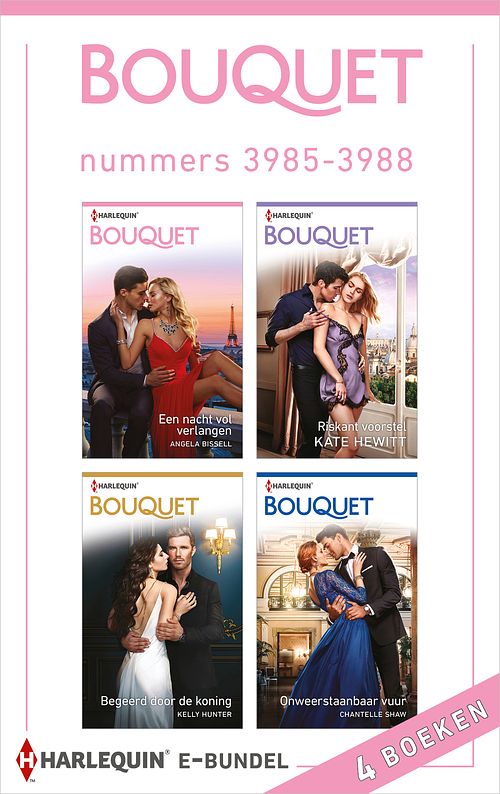 Foto van Bouquet e-bundel nummers 3985 - 3988 - angela bissell - ebook (9789402536584)