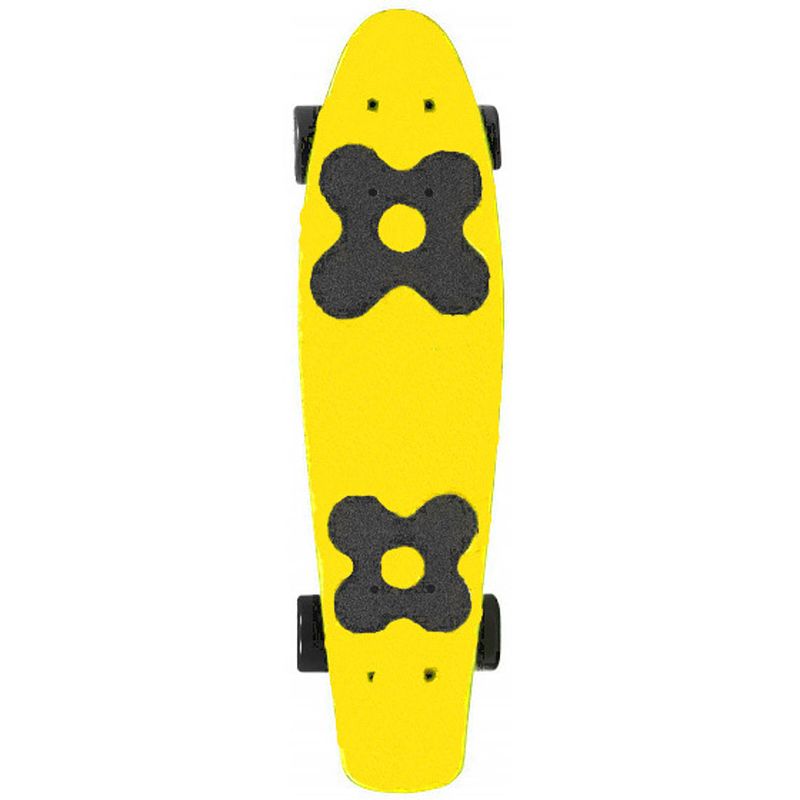 Foto van Choke skateboard juicy susi yellow 57 cm polypropeen geel